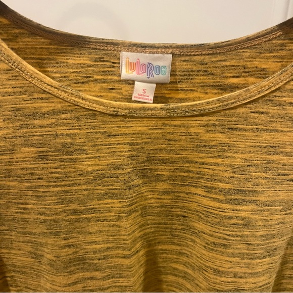 Casual Yellow Striped T-Shirt - Picture 2 of 6